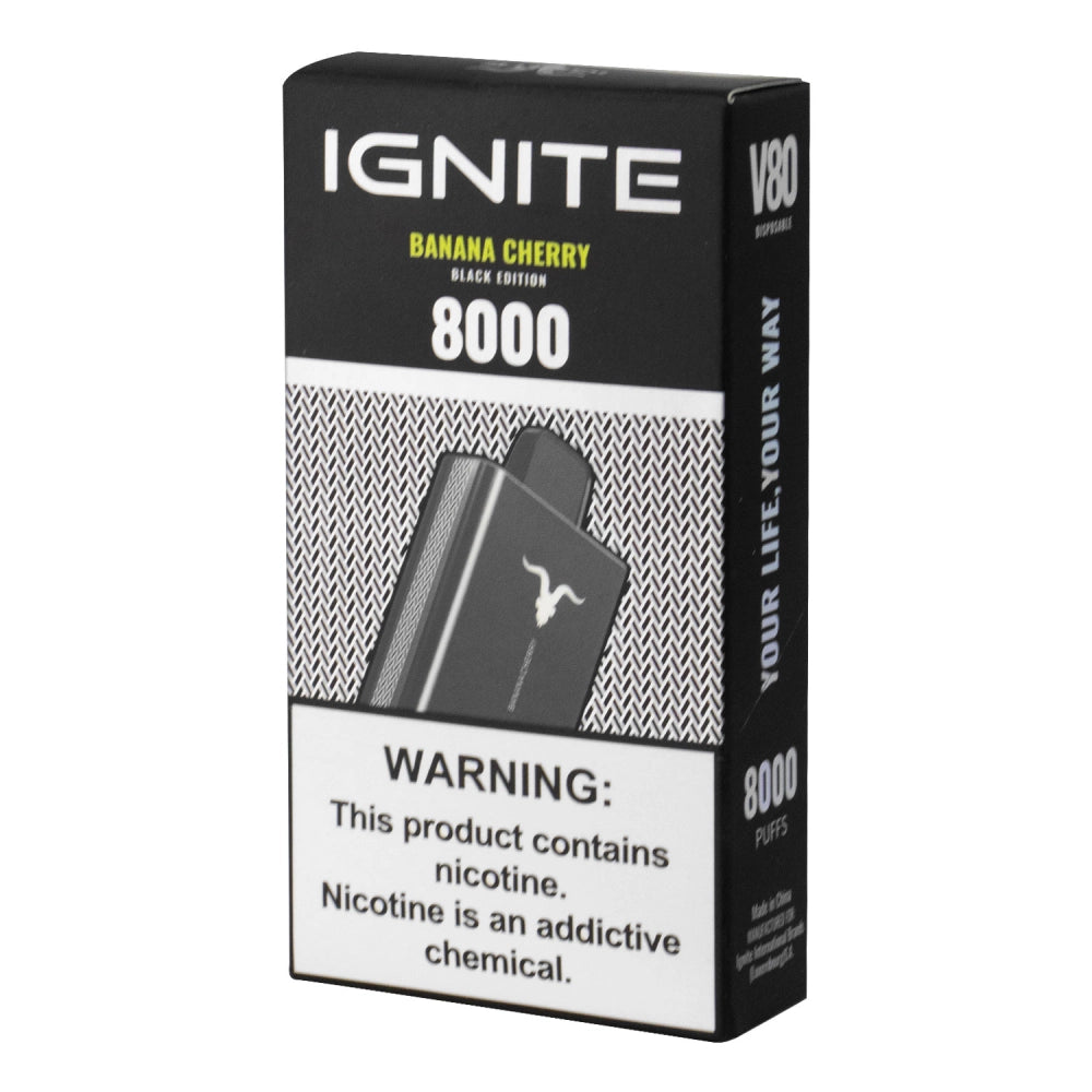 Pod Desechable Ignite V80 Banana Cherry