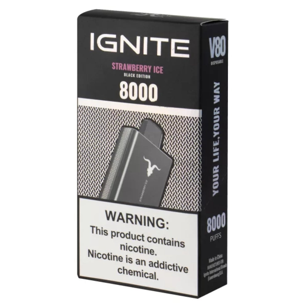 Pod Desechable Ignite V80 Strawberry Ice