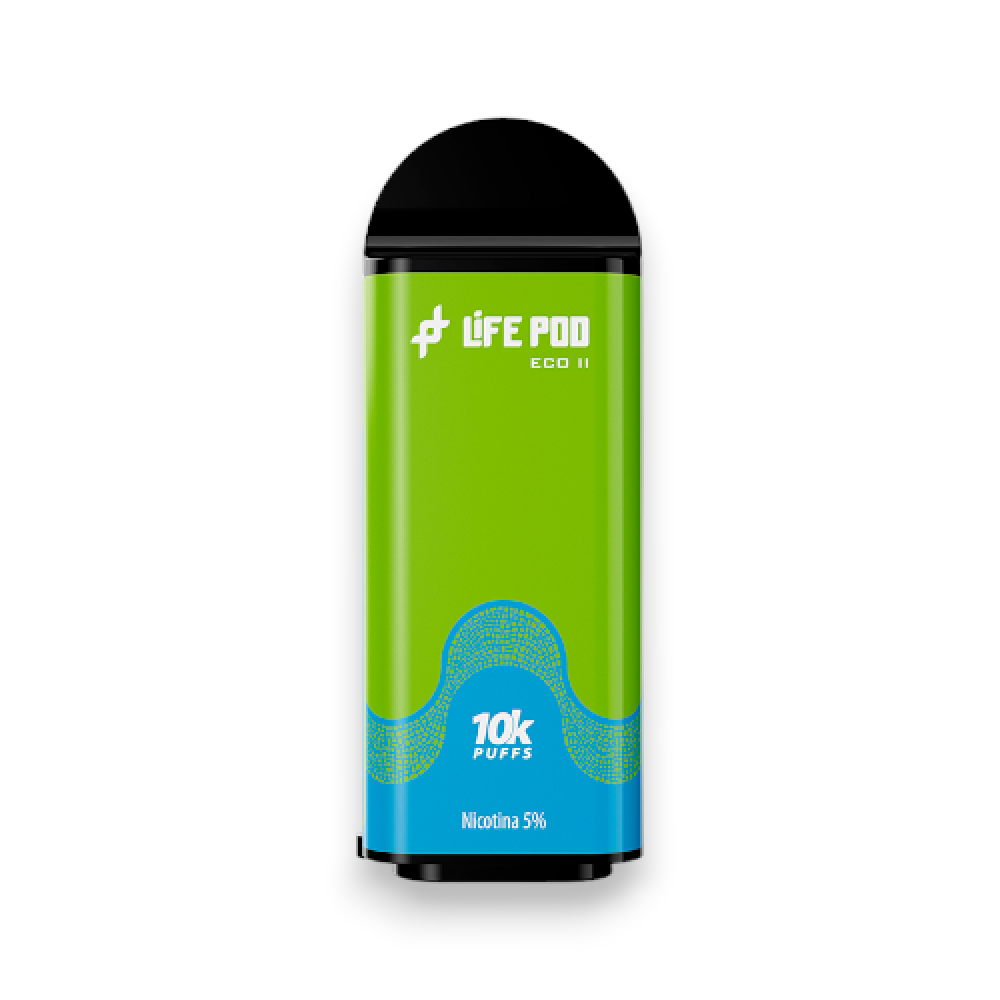Pod Life Pod Eco II Refil 10000 Maçã Verde