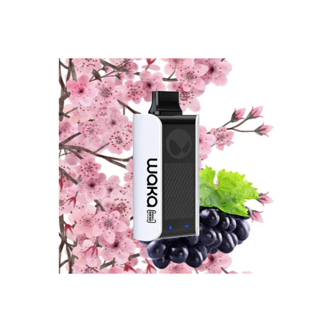 Pod Desechable Waka SO PRO 10000 Puffs - Sakura Grape
