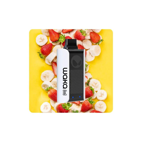 Pod Desechable Waka SO PRO 10000 Puffs - Strawberry Banana