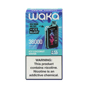 Pod Desechable Waka Blast 36k - Icy Coconut Watermelon