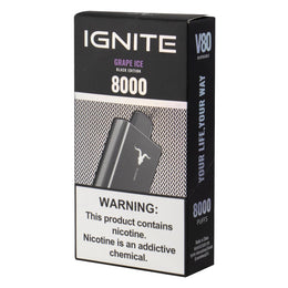 Pod descartável Ignite V80 Grape Ice