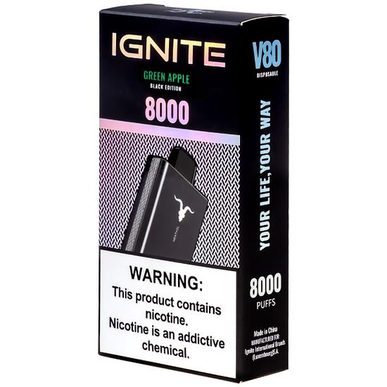 Pod Desechable Ignite V80 Green Apple