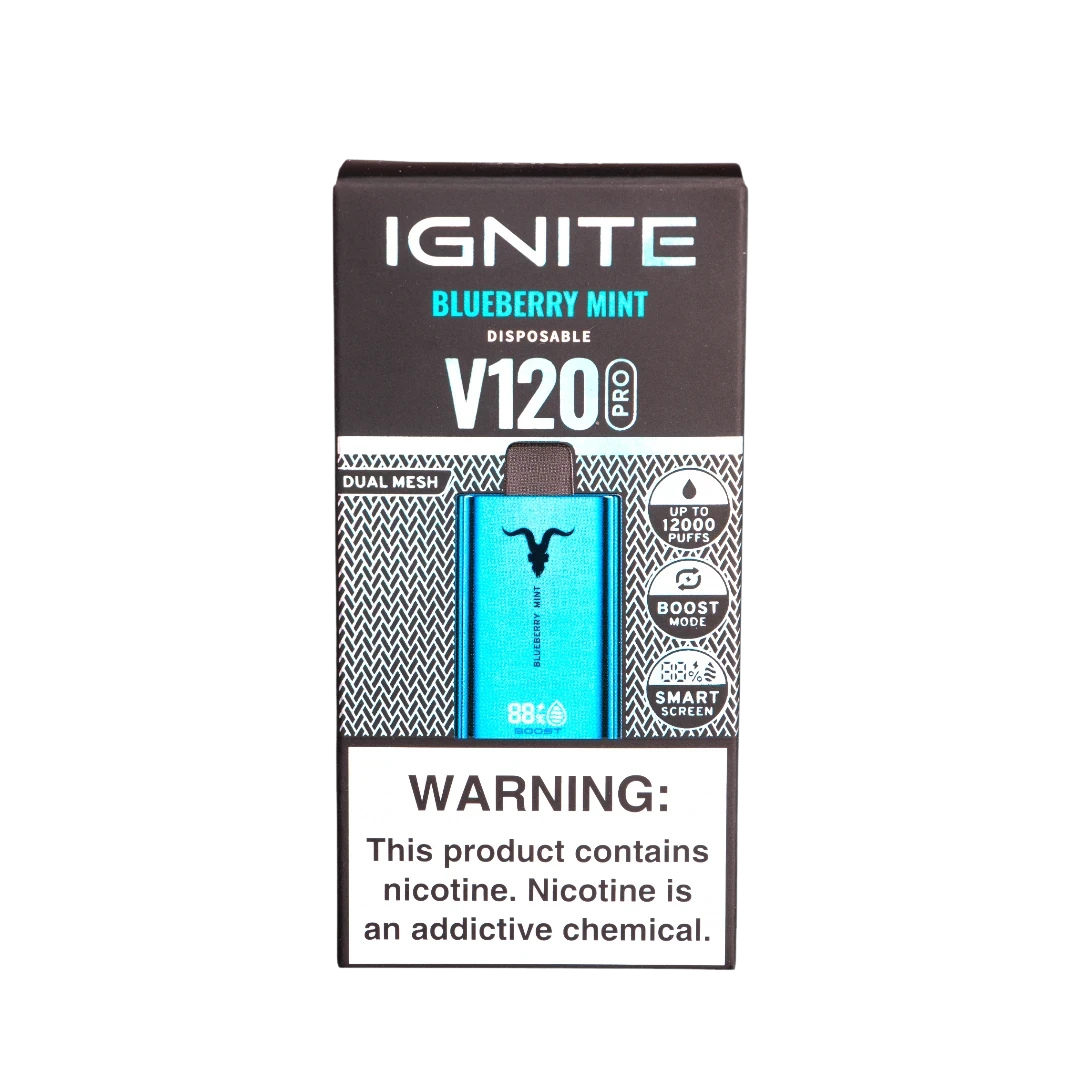 Pod Desechable Ignite V120 Pro Blue - Mango Cream