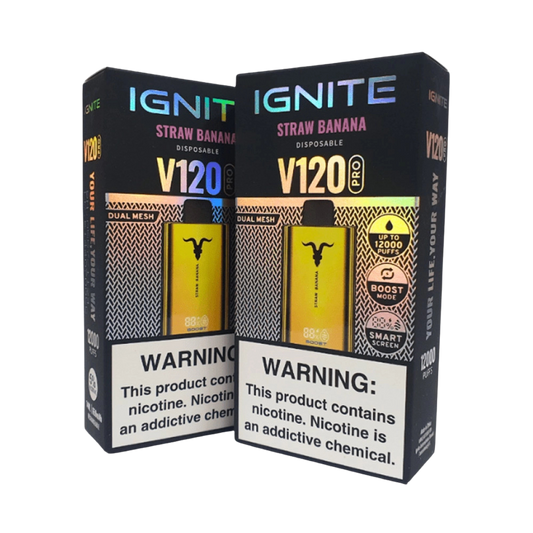 Pod Desechable Ignite V120 Pro Gold - Pineapple Ice