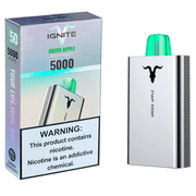 Pod Desechable Ignite V50 5000 Puffs - Green Apple