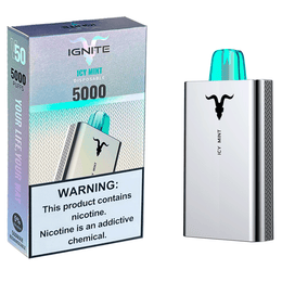 Pod descartável Ignite V50 5000 Puffs - Icy Mint