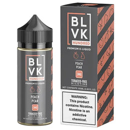 BLVK FREEBASE HUNDREDS PEACH PEAR 100ML 3MG