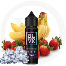 BLVK FREEBASE UNICORN PINK ICED BERRY BANANA 60ML 3MG