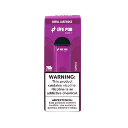 LIFE POD ECO II CARTUCHO 10K GRAPE ICE