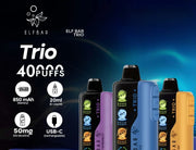 ELFBAR TRIO 40K STRAWBERRY ORANGE LIME