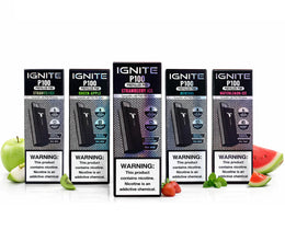 IGNITE P100 CARTUCHO STRAWBERRY KIWI