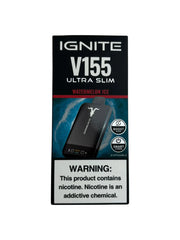 IGNITE V155 ULTRA SLIM MATTE BLACK STRAWBERRY BANANA