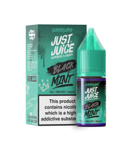 JUST JUICE SALT ICE BLACK MINT 30ML 35MG