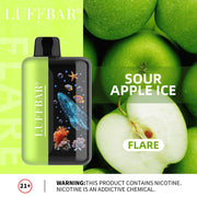 LUFFBAR 55K SOUR APPLE ICE