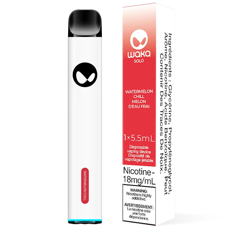 Pod Desechable Waka Solo 1800 Puffs - Watermelon Chill