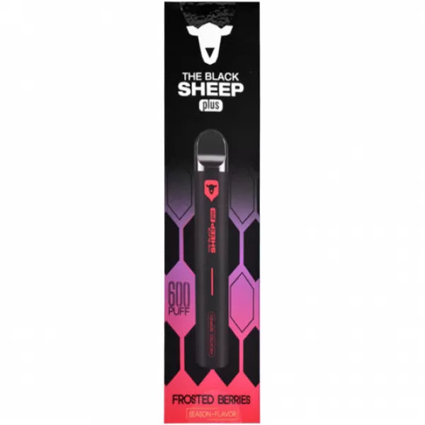 Pod Descartável Black Sheep 600 Puffs - Frosted Berries