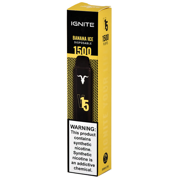 Pod Desechable Ignite V15- Banana Ice