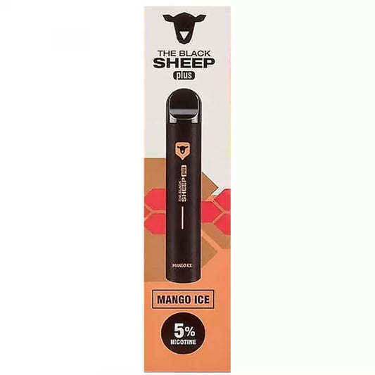 Pod Descartável Black Sheep 600 Puffs - Mango Ice