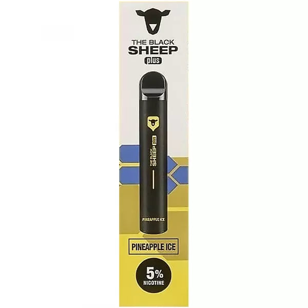 Pod Descartável Black Sheep 600 Puffs - Pineapple Ice