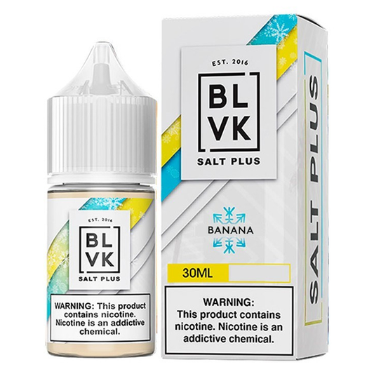 BLVK Salt - Plus Banana Ice 30ML 50MG