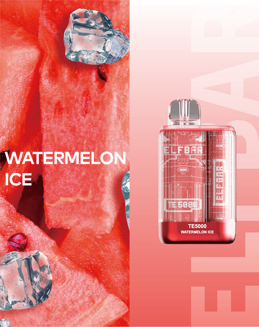 Pod Descartável Elfbar TE 5000 Puffs - Watermelon Ice