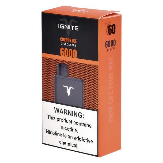 Pod Desechable Ignite V60 - Cherry Ice