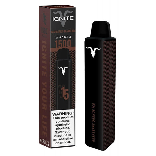 Pod Desechable Ignite V15 - Raspberry Orange Ice