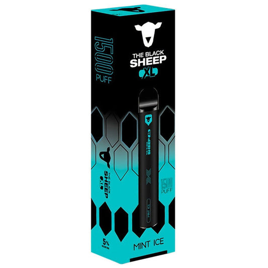 Pod Descartável Black Sheep 1500 Puffs - Mint Ice