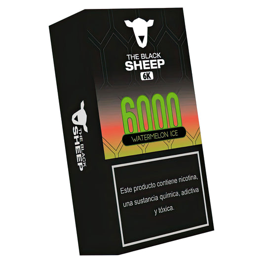 Pod Descartavel Black Sheep 6000 Puffs - Watermelon Ice